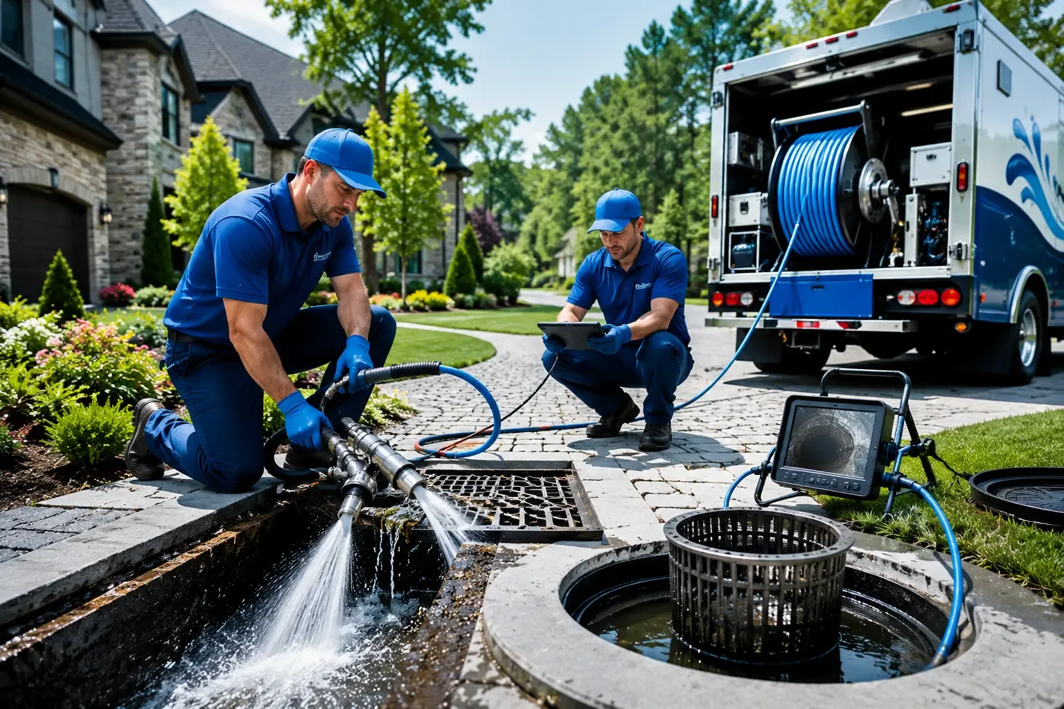 Local outdoor drain cleaning professionals in Frierson, LA